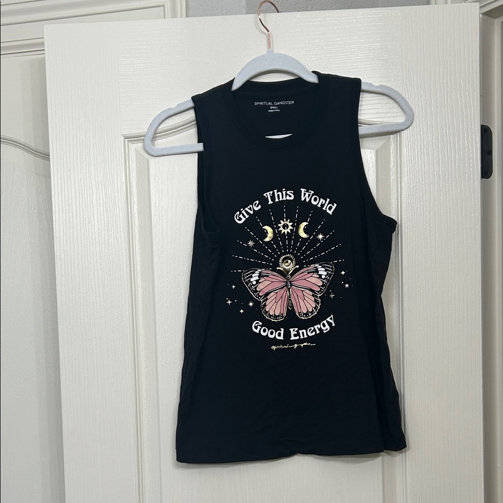 Spiritual Gangster Black Tee